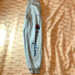 Champion grey sweatpants